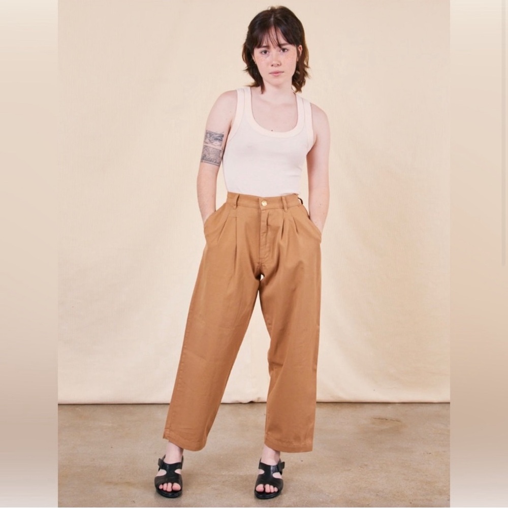 Big Bud Press Tan Trouser Size Small (hemmed)